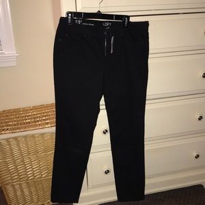 Black Jeans New w/Tag Ann Taylor Loft
